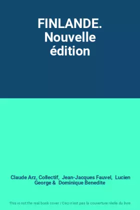 Couverture du produit · FINLANDE. Nouvelle édition