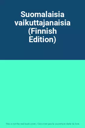 Couverture du produit · Suomalaisia vaikuttajanaisia (Finnish Edition)