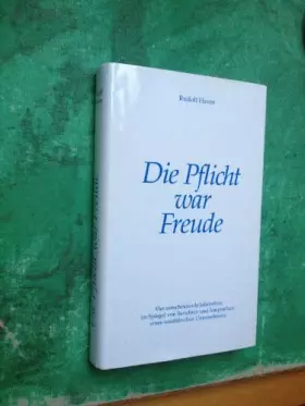Couverture du produit · Die Pflicht war Freude