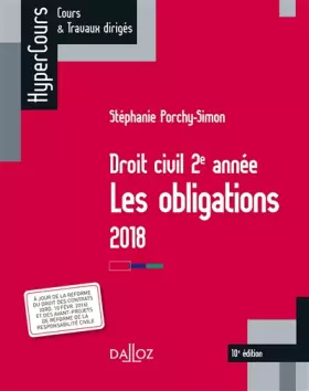 Couverture du produit · Droit civil 2e année, les obligations - 10e éd.: LES OBLIGATIONS