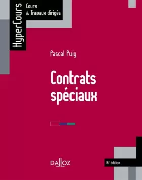 Couverture du produit · Contrats spéciaux - 6e éd.