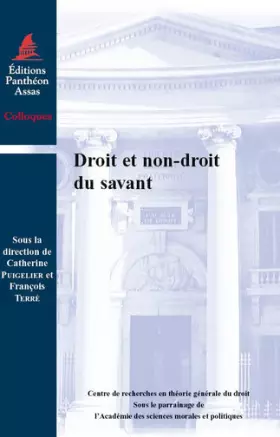 Couverture du produit · Droit et non-droit du savant