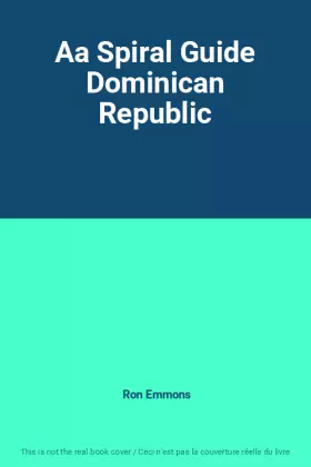 Couverture du produit · Aa Spiral Guide Dominican Republic