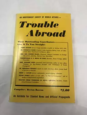 Couverture du produit · Trouble Abroad: An Independent Survey Of World Affairs