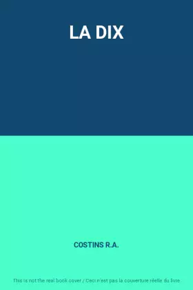 Couverture du produit · LA DIX