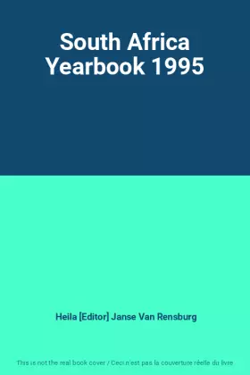 Couverture du produit · South Africa Yearbook 1995