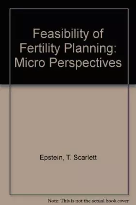 Couverture du produit · The Feasibility of fertility planning: Micro perspectives