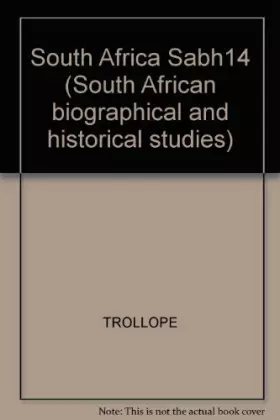 Couverture du produit · South Africa (South African Biographical and Historical Studies)