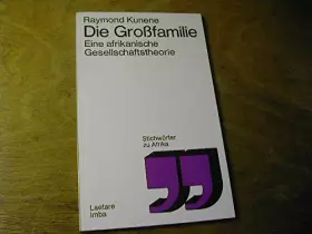 Couverture du produit · Die Großfamilie. Eine afrikanische Gesellschaftstheorie