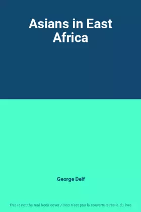 Couverture du produit · Asians in East Africa