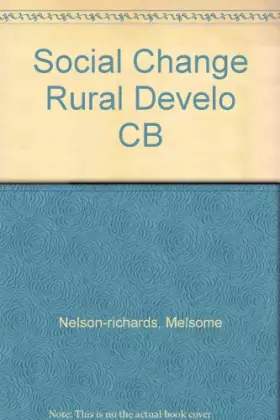 Couverture du produit · Social Change & Rural Developm
