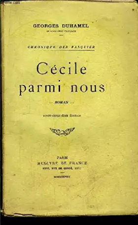 Couverture du produit · Cécile parmi nous (chronique des pasquier)