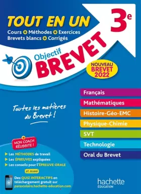 Couverture du produit · Objectif Brevet Tout-en-un 2022