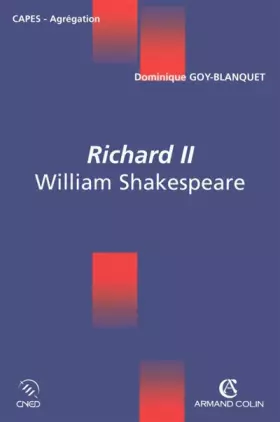 Couverture du produit · Richard II - William Shakespeare