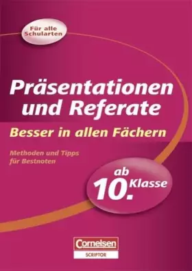 Couverture du produit · Besser in der Sekundarstufe II: Präsentationen und Referate