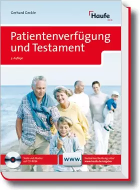 Couverture du produit · Patientenverfügung und Testament: Tools und Muster auf CD-ROM. Mit Zugangscode für kostenlose Online-Beratung