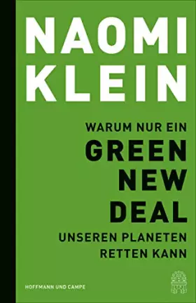 Couverture du produit · Warum nur ein Green New Deal unseren Planeten retten kann