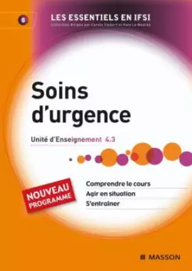 Couverture du produit · Soins d'urgence Unité d'enseignement 4.3