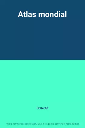 Couverture du produit · Atlas mondial