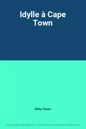 Couverture du produit · Idylle à Cape Town