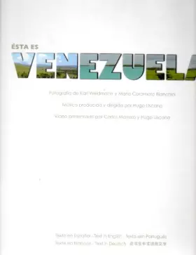Couverture du produit · Esta Es Venezuela :This is Venezuela