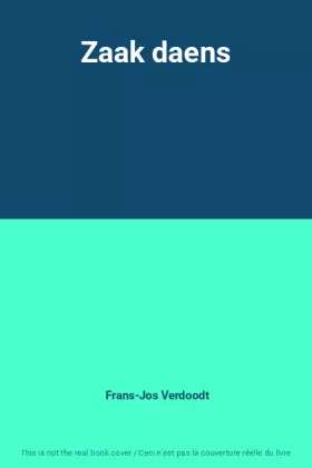 Couverture du produit · Zaak daens