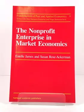Couverture du produit · The Nonprofit Enterprise in Market Economics (Fundamentals of Pure and Applied Economics, Band 9)