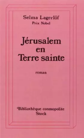 Couverture du produit · Jérusalem en Terre sainte