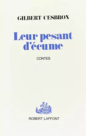 Couverture du produit · LEUR PESANT D ECUME