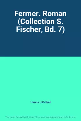 Couverture du produit · Fermer. Roman (Collection S. Fischer, Bd. 7)