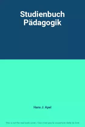 Couverture du produit · Studienbuch Pädagogik