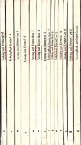 Couverture du produit · Funkkolleg Musik. Studienbegleitbrief 0.