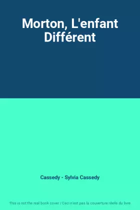 Couverture du produit · Morton, L'enfant Différent