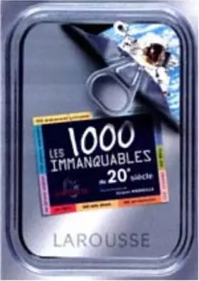 Couverture du produit · Les 1000 immanquables du XXe siècle