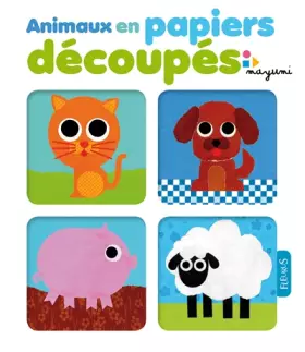 Couverture du produit · Animaux en papiers découpés