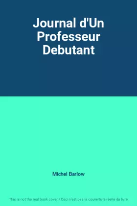 Couverture du produit · Journal d'Un Professeur Debutant