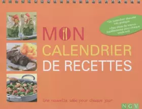 Couverture du produit · Mon calendrier de recettes: Une nouvelle idée pour chaque jour