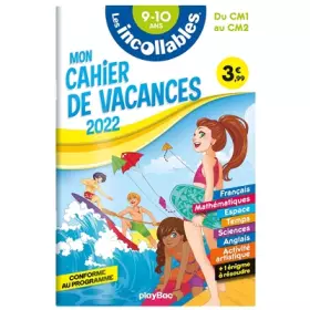 Couverture du produit · Cahier de vacances 2022 - Les incollables - Du CM1 au CM2 - 9-10 ans