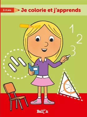 Couverture du produit · JE COLORIE ET J'APPRENDS (MAITRESSE) 3-4 ANS