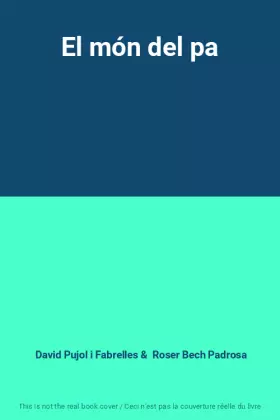 Couverture du produit · El món del pa