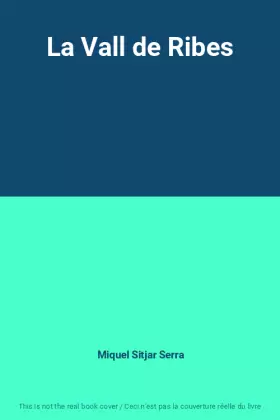 Couverture du produit · La Vall de Ribes