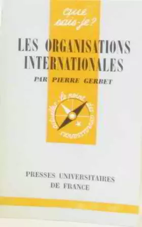 Couverture du produit · Les organisations internationales