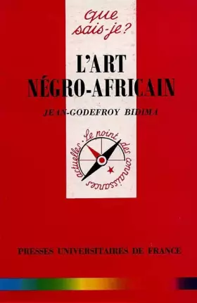 Couverture du produit · L'Art négro-africain