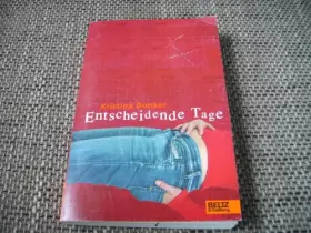 Couverture du produit · Entscheidende Tage: Roman