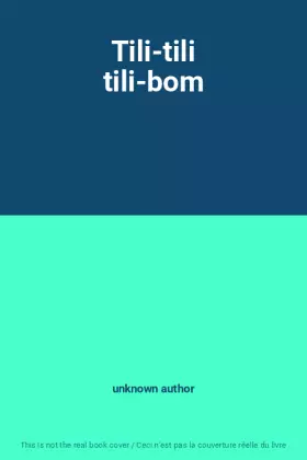 Couverture du produit · Tili-tili tili-bom
