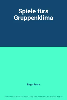 Couverture du produit · Spiele fürs Gruppenklima