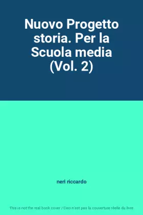 Couverture du produit · Nuovo Progetto storia. Per la Scuola media (Vol. 2)