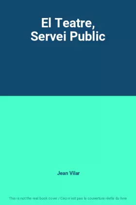 Couverture du produit · El Teatre, Servei Public