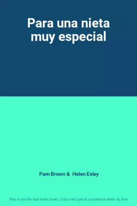 Couverture du produit · Para una nieta muy especial