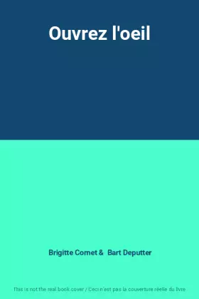Couverture du produit · Ouvrez l'oeil